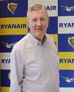 Michael Cawley worked with Ryanair for 17 years until his retirement last March. Michael Cawley worked with Ryanair for 17 years until his retirement last March.